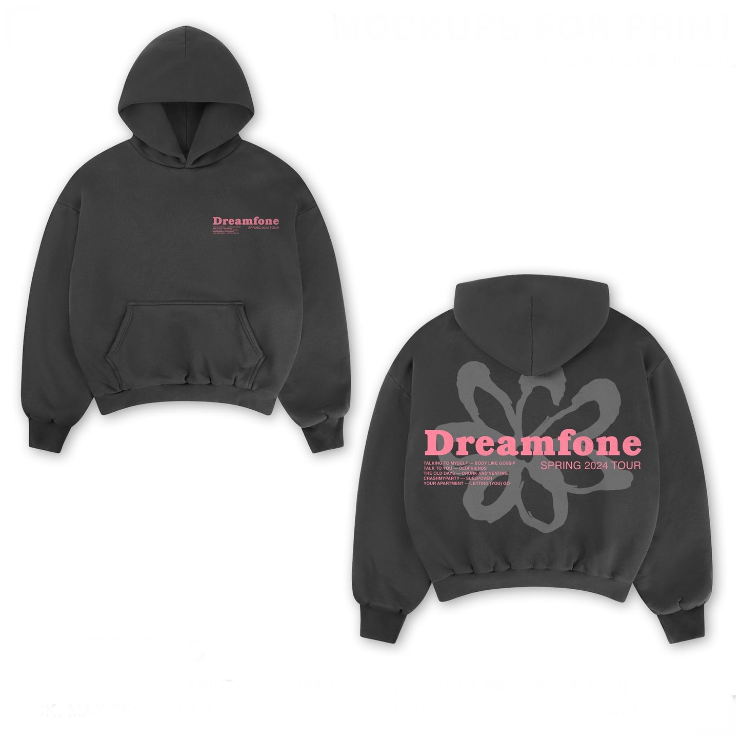 Black Spring Tour 2024 Hoodie